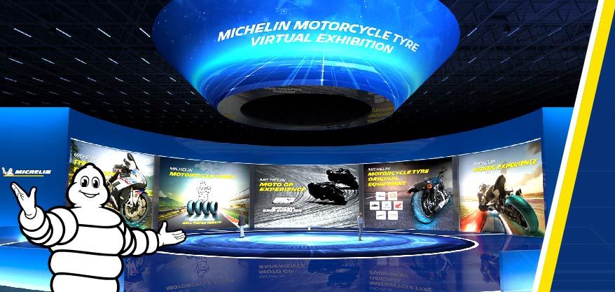 Michelin Gelar Pameran Ban Sepeda Motor, Tampilkan Teknologi MotoGP