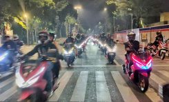 All New PCX Community (ANPC) Jadetabek Gelar City Touring Keliling Kota Jakarta
