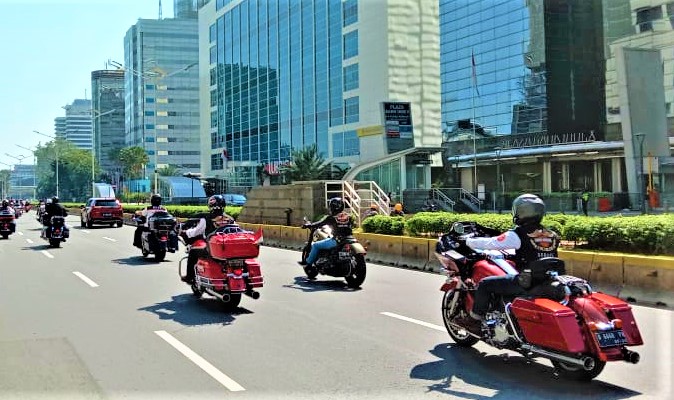 Buntut Peristiwa di Bukittinggi, Bikers Moge Harley Davidson Club Indonesia (HDCI) Menunda Touring
