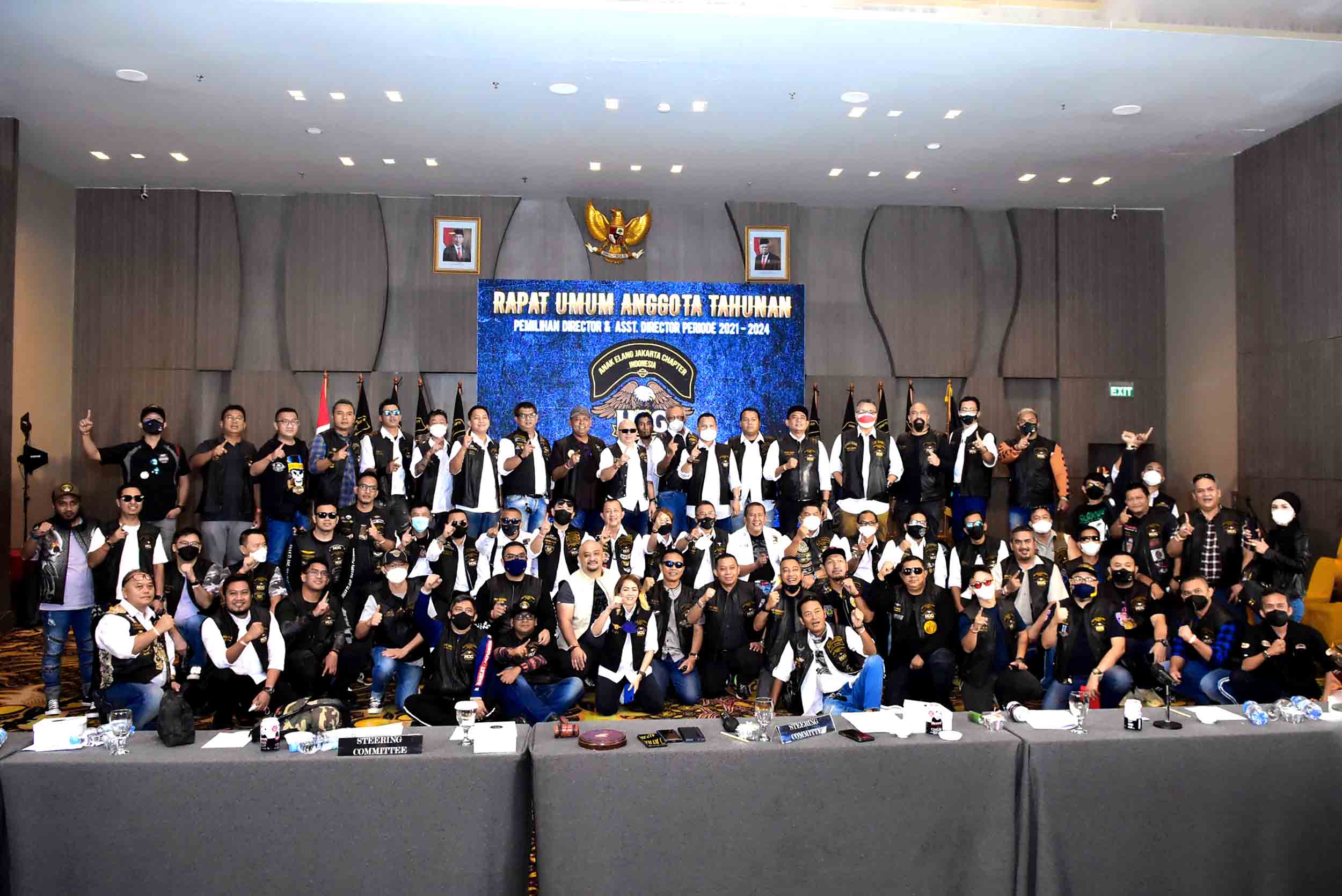 Suherli Kembali Pimpin Harley Owners Group Anak Elang Jakarta Chapter
