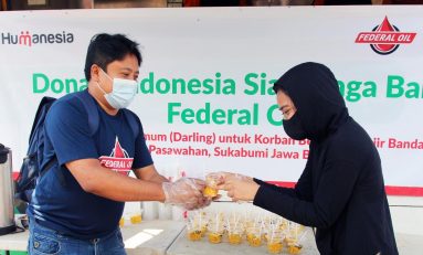 Federal Oil Berikan Bantuan Untuk Korban Banjir Bandang Sukabumi