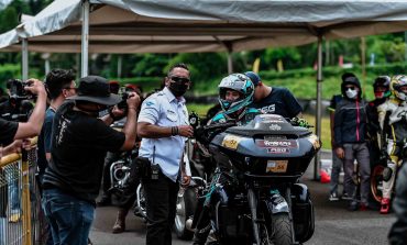 Puluhan Starter Ramaikan Indonesian Drag Big Bike Championship 2021
