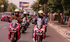 Komunitas Matic Asosiasi Honda Jakarta (AHJ) Serbu ADV150 Weekend Ride