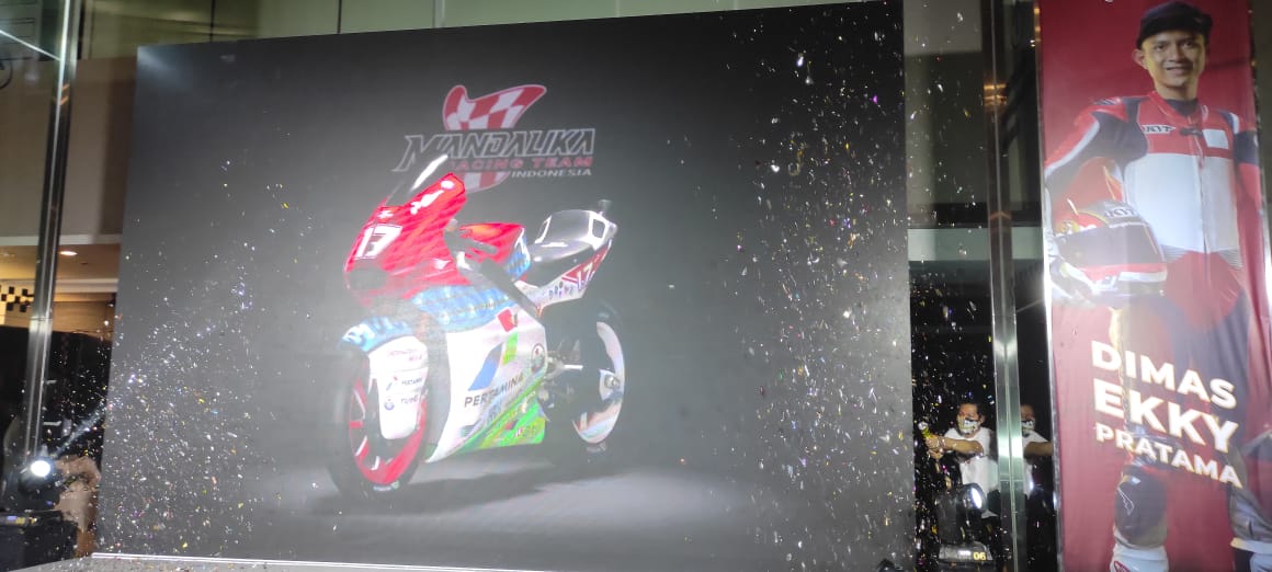 Mandalika Racing Team Indonesia (MRTI) Resmi Diluncurkan, Pinang Dimas Ekky Jadi Pebalap Moto2