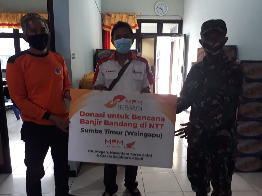 MPM Donasi Bantuan Untuk Korban Banjir NTT