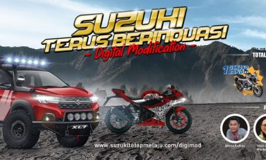 Suzuki Gelar Kontes Modifikasi Digital Berhadiah Motor