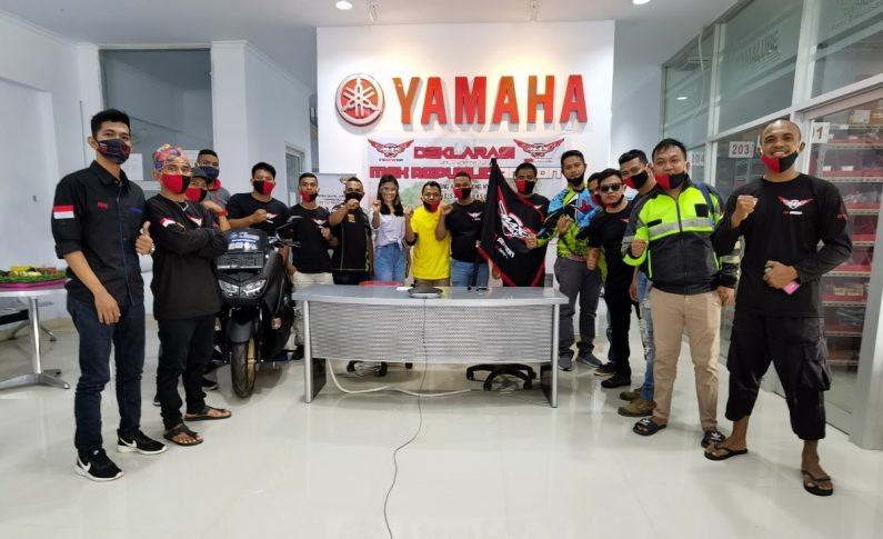 Komunitas Bikers Generasi 125 Yamaha Menjamur di Kota Ambon
