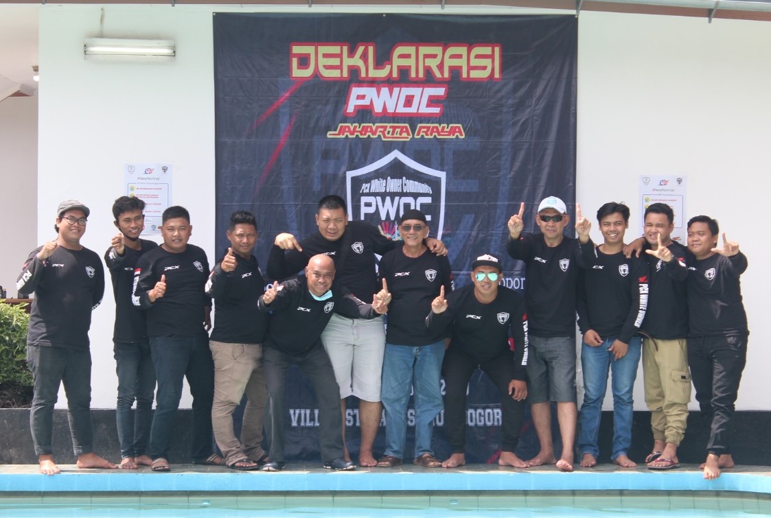 PCX White Owner Community (PWOC) Jakarta Raya Deklarasikan Diri