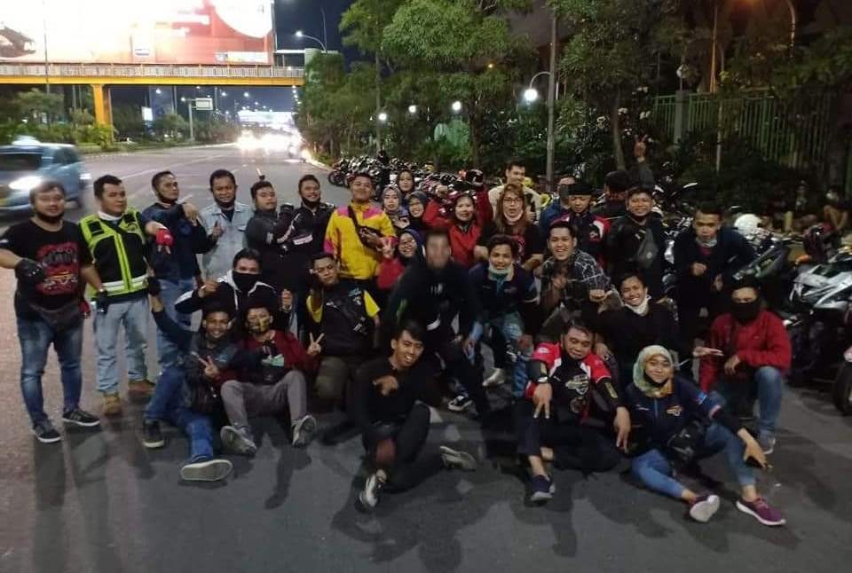Malam Santuy Bareng Bekasi Lexi Owner Group (BLOG) dan Aerox 155 Riders Club Indonesia (ARCI) Bekasi